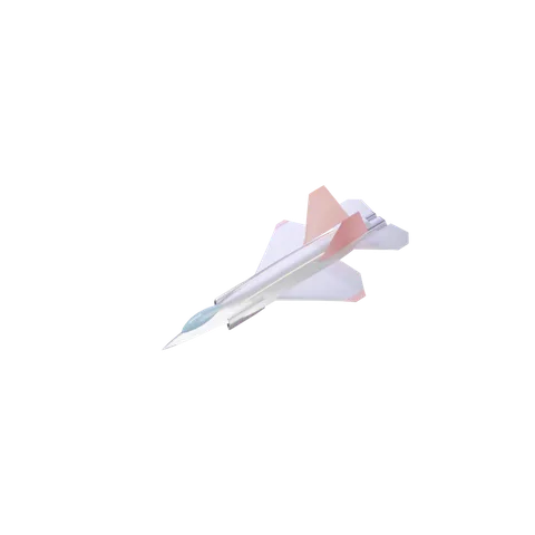 A stealth fighter jet
